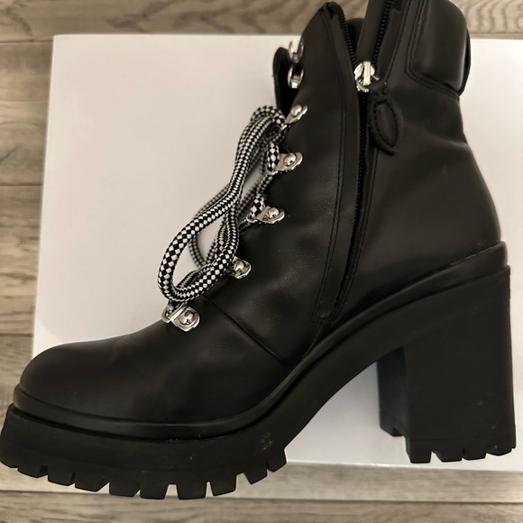 Rebecca Minkhoff platform combat booties - Picture 8 of 9